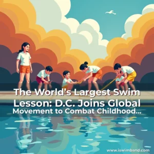 Artistic representation for The World’s Largest Swim Lesson: D.C. Joins Global Movement to Combat Childhood Drowning