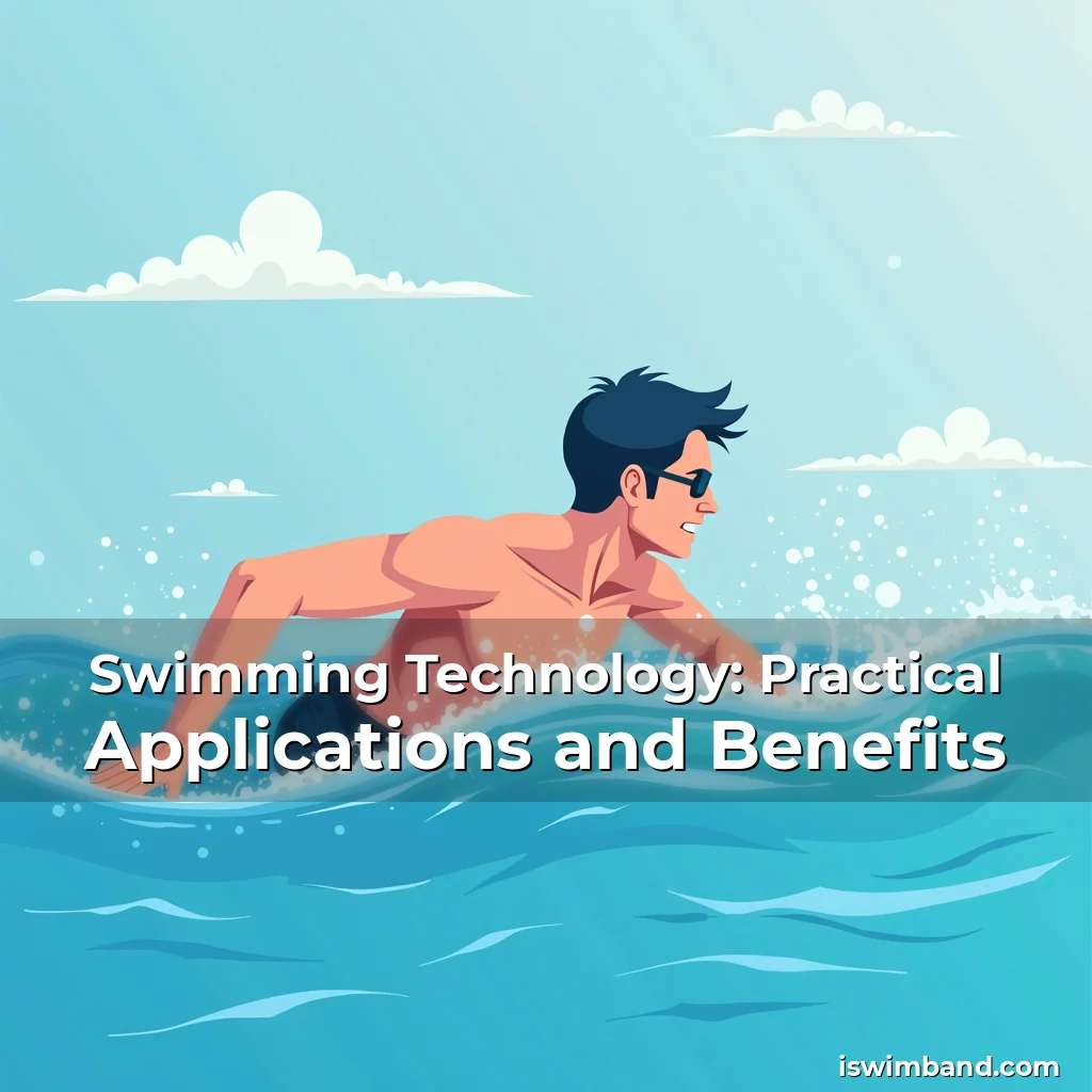 Artistic representation for Swimming Technology: Practical Applications and Benefits