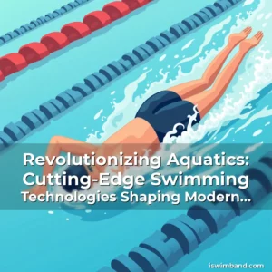 Artistic representation for Revolutionizing Aquatics: Cutting-Edge Swimming Technologies Shaping Modern Training
