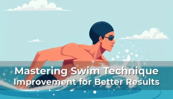 Artistic representation for Mastering Swim Technique Improvement for Better Results