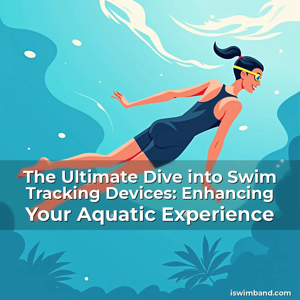 Artistic representation for The Ultimate Dive into Swim Tracking Devices: Enhancing Your Aquatic Experience