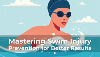Artistic representation for Mastering Swim Injury Prevention for Better Results