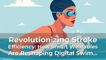 Artistic representation for Revolutionizing Stroke Efficiency: How Smart Wearables Are Reshaping Digital Swim Coaching