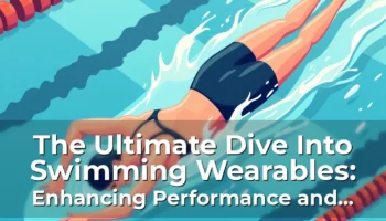 Artistic representation for The Ultimate Dive Into Swimming Wearables: Enhancing Performance and Safety in Every Lap